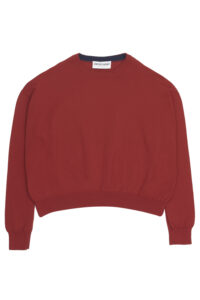 Celina Slouch Sweater Maroon - British Made