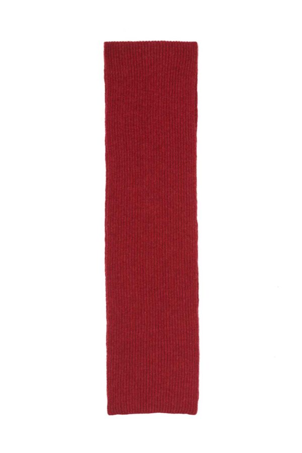 Kids Lambswool Red Scarf
