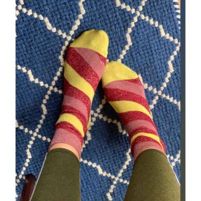 Rhubarb & Custard Socks