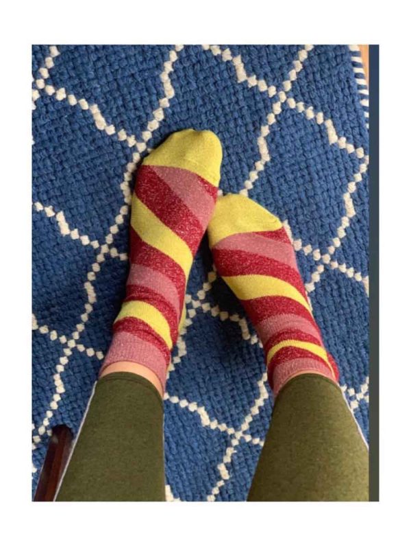 Rhubarb & Custard Socks