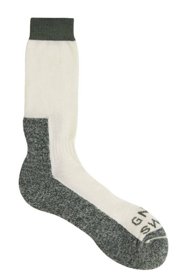 GS Merino Wool Walking Sock Ecru - British Made 4