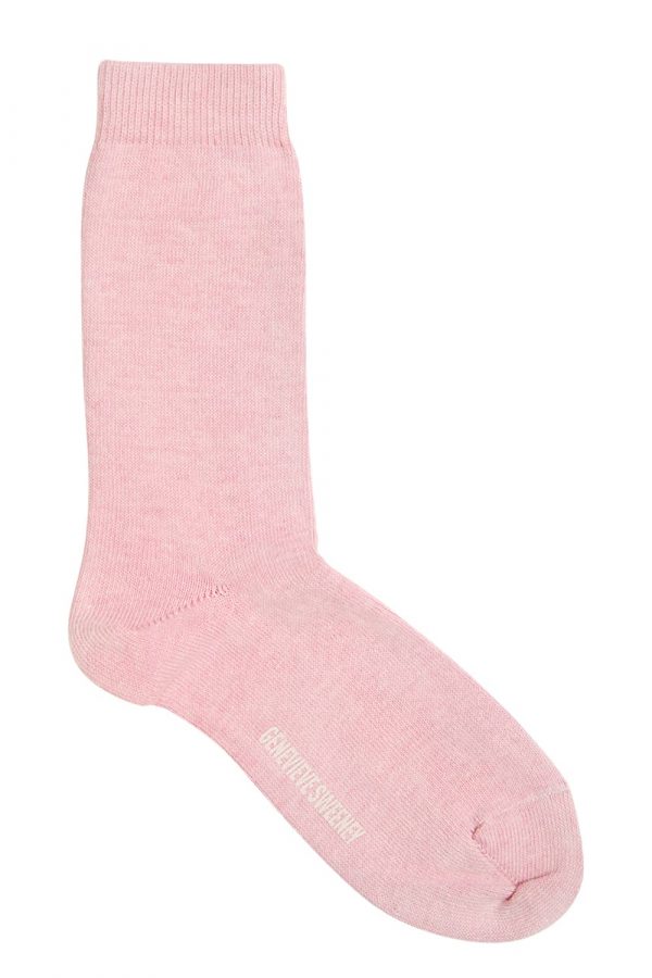 Sotto Organic Cotton Sock Pink - British Made 2