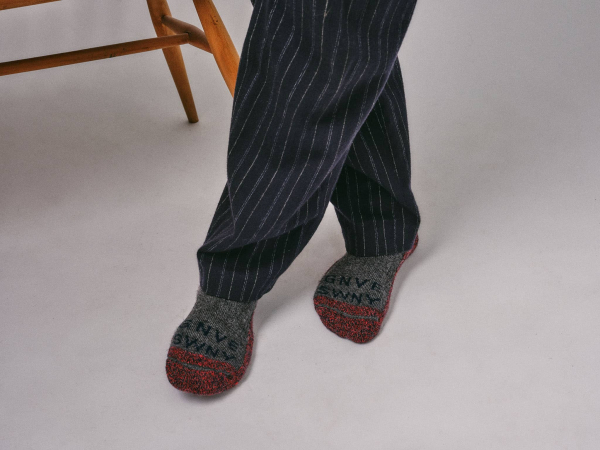 GS Merino Wool Walking Sock Grey - British Made 2