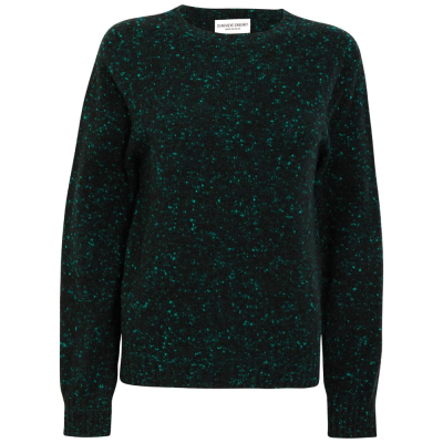 Maud Lambswool Cashmere Sweater Emerald - British Made