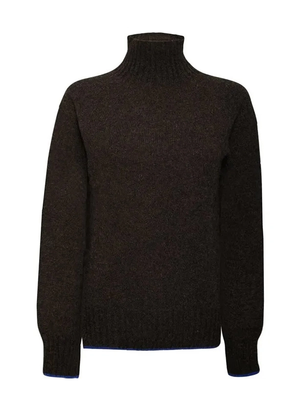 Merino Wool Turtleneck Long Top | EILEEN FISHER