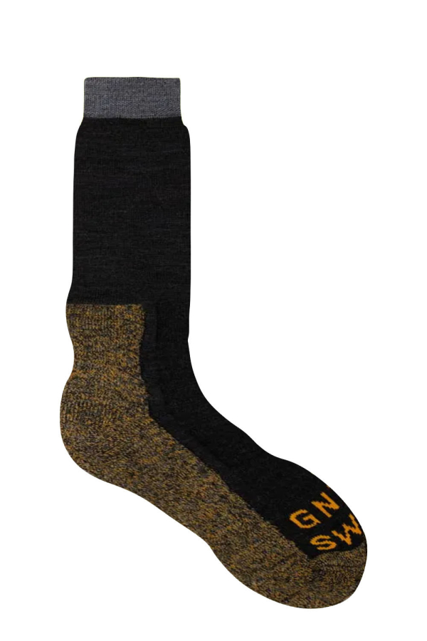GS Merino Wool Walking Sock Charcoal - British Made