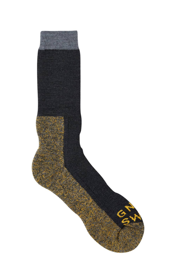 GS Merino Wool Walking Sock Charcoal - British Made 2