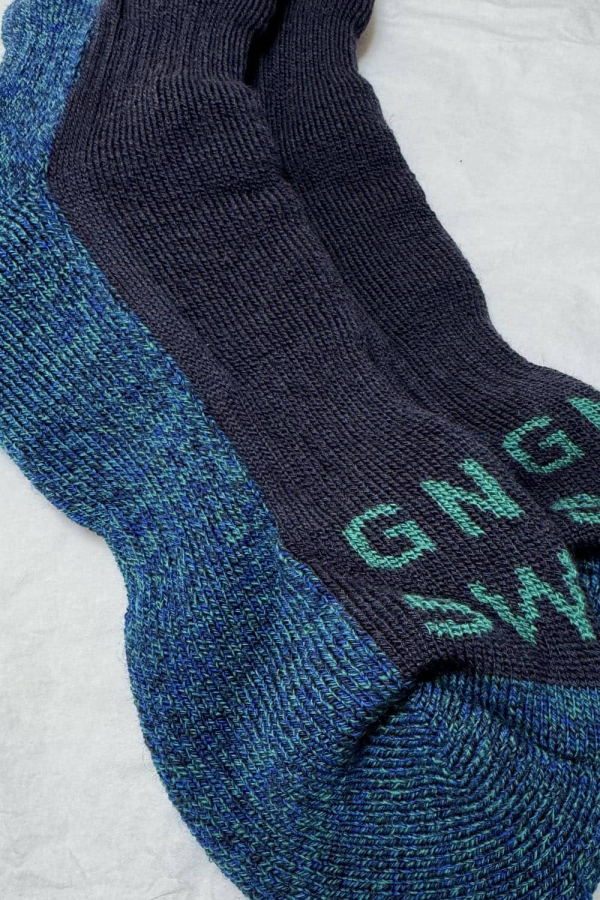 GS Merino Wool Walking Sock Jade - British Made 3