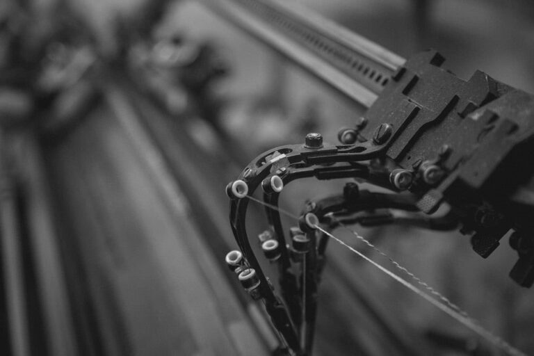 Heritage Knitting Machine detail
