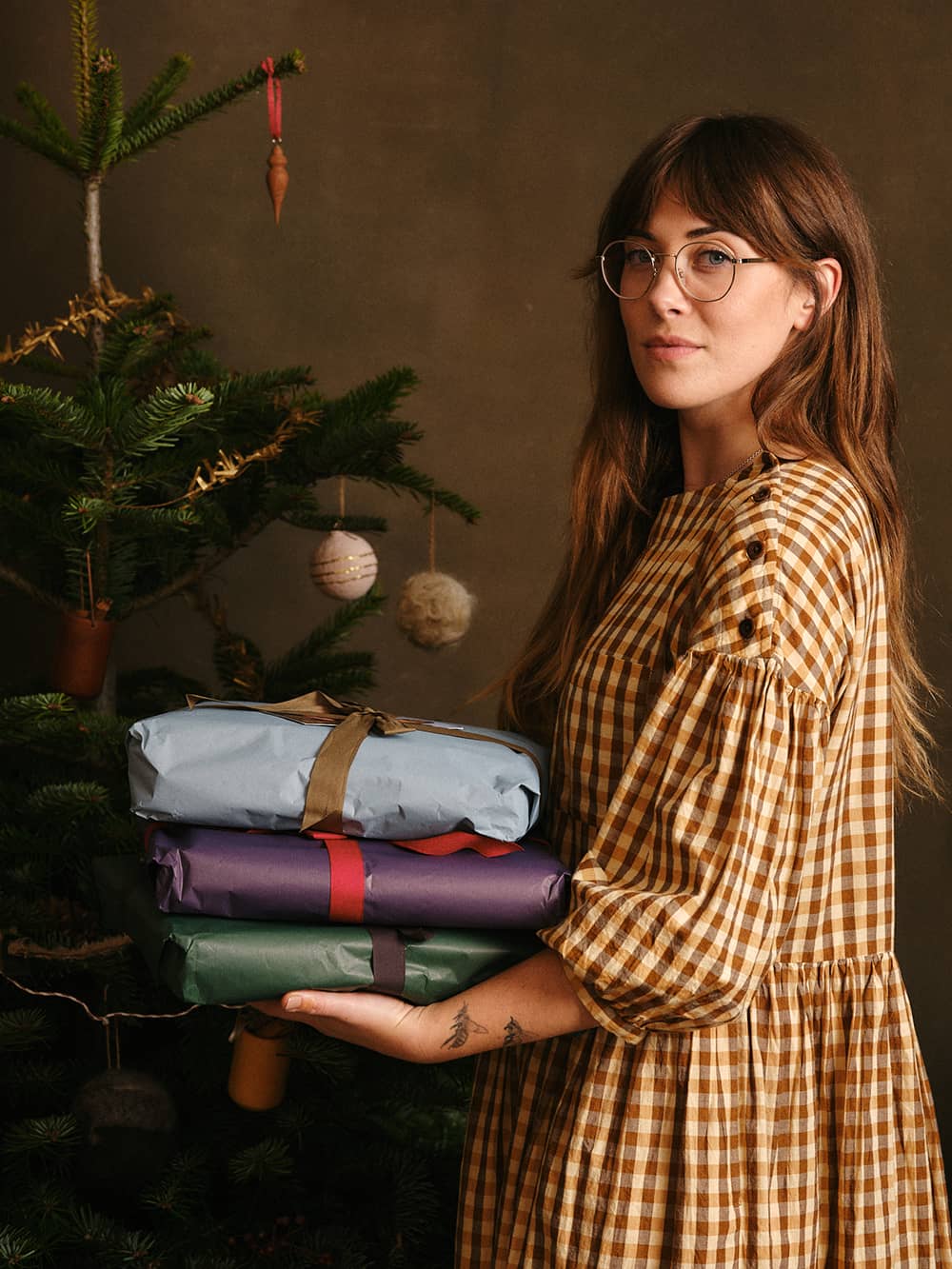 Christmas presents Giftwrapped