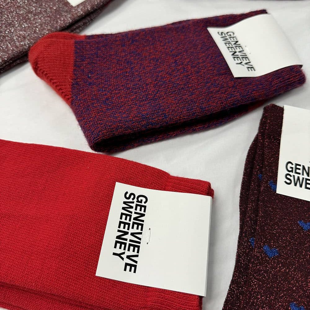Genevieve Sweeney Red Socks